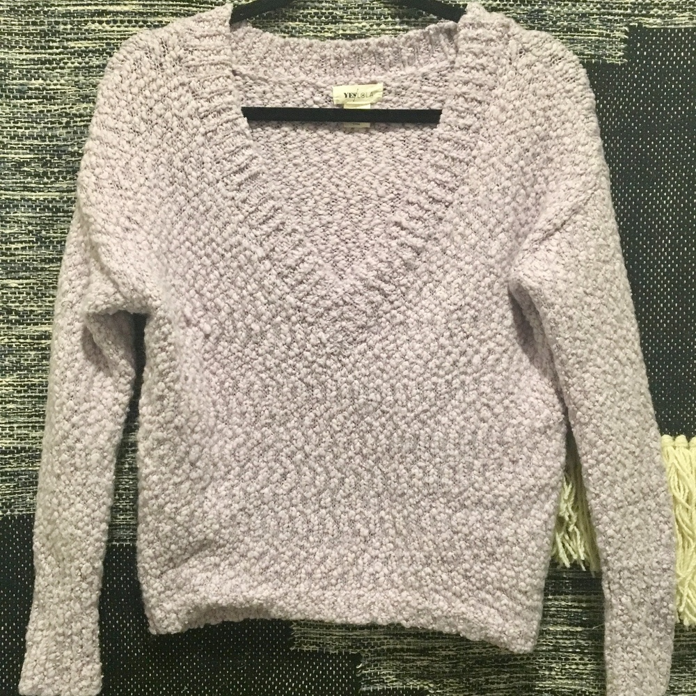 Simple Purple Sweater